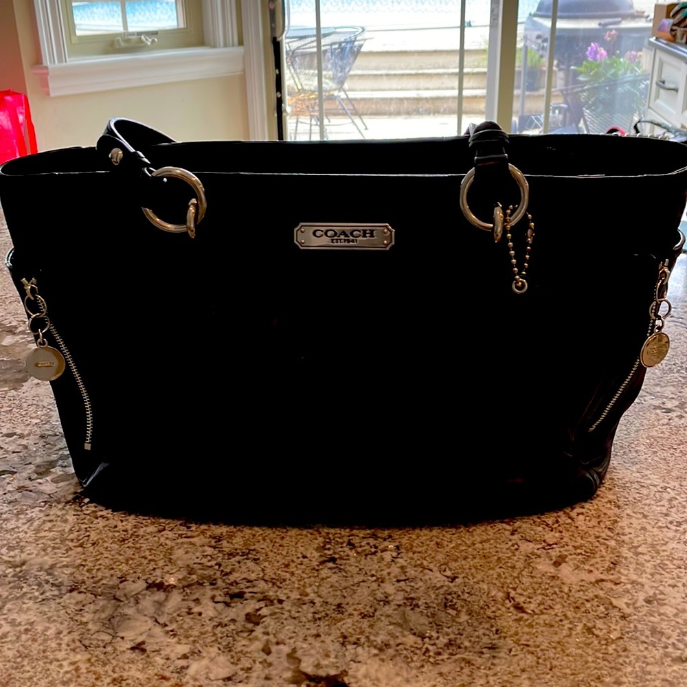 Coach Leather Hand Bag